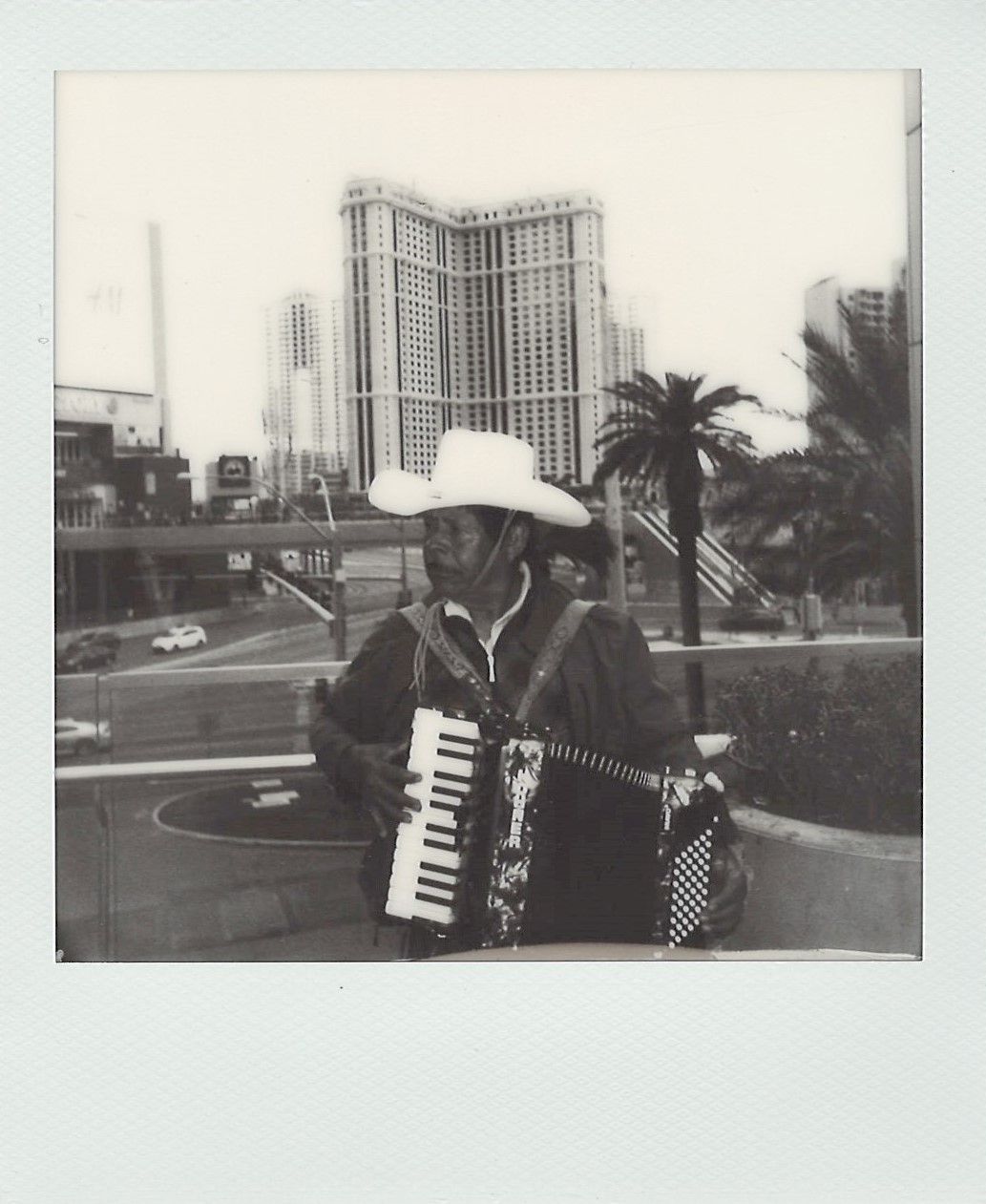Las Vegas w Polaroidzie